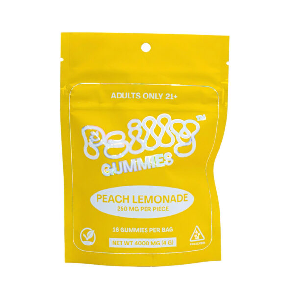 Psilly Gummies Peach Lemonade