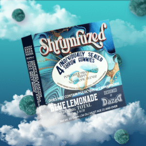 Shrumfuzed 3200mg 4 pack gummies Blue Lemonade