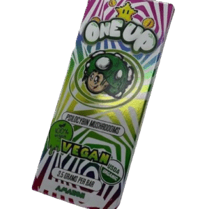 One Up Vegan Mushroom Chocolate Bar